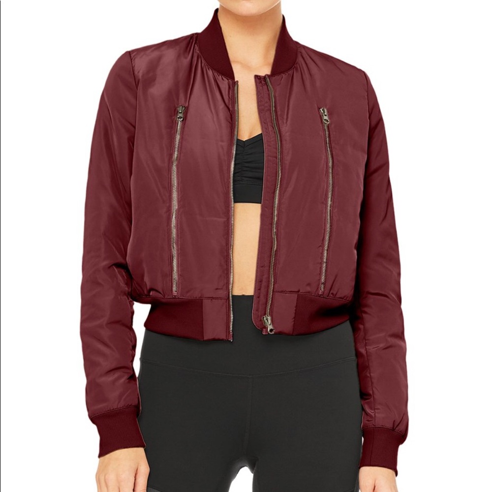 Alo yoga Off Duty Bomber jacket 2